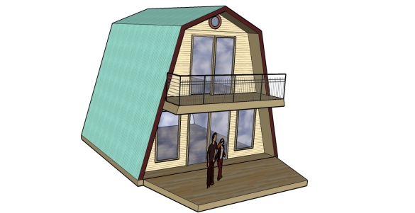 Modified a Frame Cabin Plans